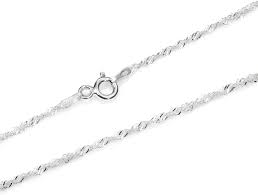 Collier Singapur en Argent pour Pendentif - Élégance et Confort