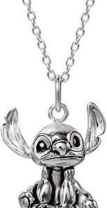 Collier Pendentif Disney Stitch en Argent Sterling