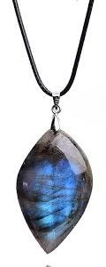 Pendentif Précieuse Protection en Labradorite - Éclat et Énergie