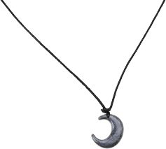 Collier Pendentif Résine Blanche - Élégance et Mystère
