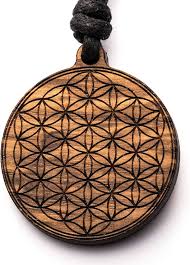 Collier Porte Clés Pendentif Voiture Fleur de Vie - Treeforce