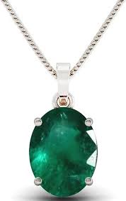 Pendentif Émeraude Homme - Élégance Naturelle