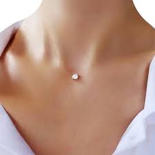 Collier Invisible Solitaire - Élégance et Brillance