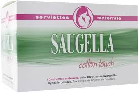Serviettes Maternité Saugella Cotton Touch - Confort et Protection