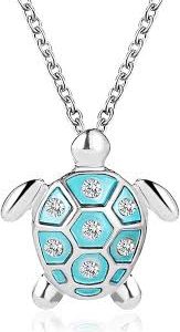 Collier Tortue Pendentif Cristal - Élégance et Protection