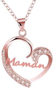 Collier Cadeau Danniversaire GUOYU - Élégance et Émotion