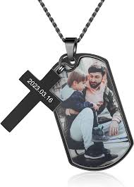 Pendentif Personnalisé en Acier Inoxydable pour Anniversaires