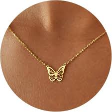 Collier Pendentif Papillon Irikdescia - Élégance et Raffinement