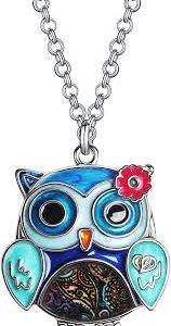 Collier Pendentif Chouette pour Femmes et Filles - Élégance et Originalité