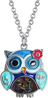 Collier Pendentif Chouette pour Femmes et Filles - Élégance et Originalité