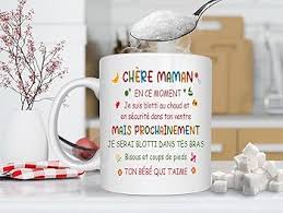 Tasse Lalasol Future Maman Bébé - Le cadeau parfait pour la grossesse