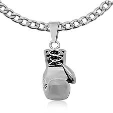 Pendentif Gant de Boxe en Inoxydable - Tumundo