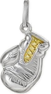 Pendentif Gant de Boxe 925 avec 15 Brillants - Élégance et Force