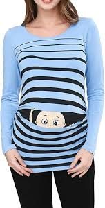 T-shirt Humoristique de Grossesse - Un Style Unique pour les Futures Mamans