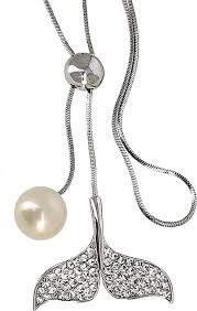 Sautoir Pendentif Régable Fantaisie Ajustable pour Femme