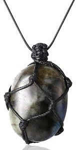 Pendentif Homme en Cristal Halukakah Authentique Précieuse Fengshui