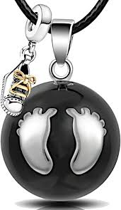Pendentif Clochette Enceinte - La Bola de Grossesse Élégante