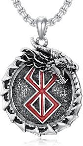 Pendentif Berserker Amulette en Argent PROESS