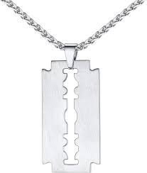 Pendentif Ajustable en Acier Inoxydable pour Homme - U7