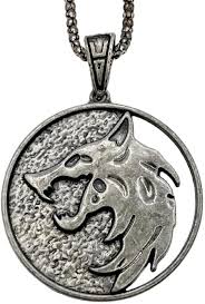 Pendentif Anthracite Médaillon - L'accessoire idéal pour les fans de The Witcher