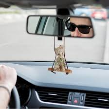 Pendentif Voiture Rétroviseur - Élégance et Protection pour Votre Véhicule