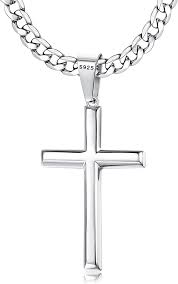 Pendentif Croix en Acier Inoxydable Chriscoco - Élégance et Durabilité