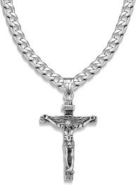 Pendentif Croix Acier Inoxydable – Élégance et Durabilité