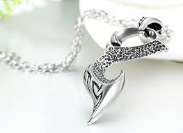 Collier Pendentif Firebird en Acier Inoxydable pour Homme