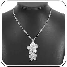 Collier Pendentif Chainette Minimaliste Statement - Élégance Florale