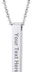 Pendentif Personnalisé PROSTEEL pour Homme - Cadeau d'Anniversaire Unique