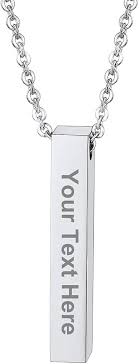 Pendentif Personnalisé PROSTEEL pour Homme - Cadeau d'Anniversaire Unique