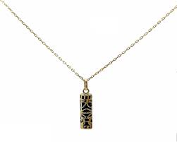 Ensemble Pendentif Amulette Bonheur Tahitien - Élégance et Chance