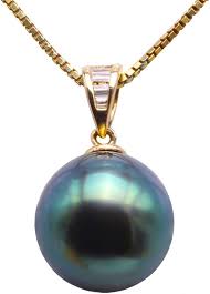 Pendentif Tahitien en Perle de Tahiti - Élégance et Sophistication