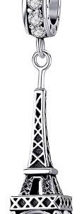 Pendentif Tour Eiffel en Argent Sterling - Élégance Parisienne