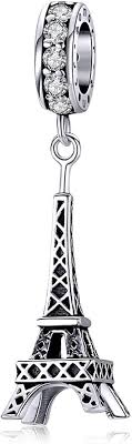 Pendentif Tour Eiffel en Argent Sterling - Élégance Parisienne