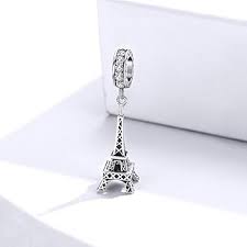 Pendentif Tour Eiffel en Argent Sterling - Élégance Parisienne