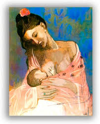 FITSEN Célèbres Maternité Impression Reproductions - Célébrez la Maternité avec Élégance