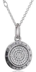 Collier Pandora en Argent avec Zirconium - Élégance et Brillance