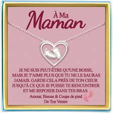 Collier en Laiton pour Future Maman - Un Cadeau Inoubliable