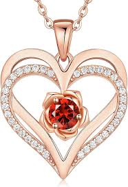 Collier Naissance Valentins Anniversaire - Bijoux Femme Pendentif