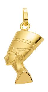 Pendentif Néfertiti En Véritable : Élégance Éternelle