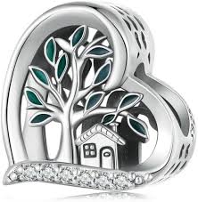 Pendentif Généalogique en Argent - Bracelet Pandora pour Femme