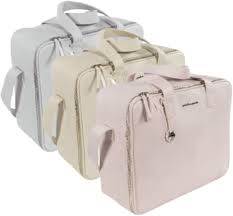 Valise Maternité Pasito Biscuit en Cuir Écologique