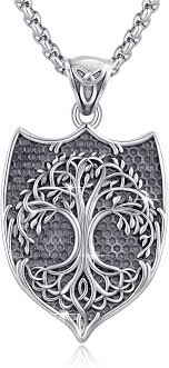 Collier Sterling Pendentif Celtique - L'Arbre de Vie