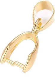 Bélières Attache Pendentif en Métal Doré - Élégance et Durabilité