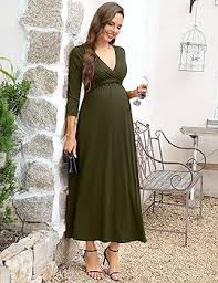 Robe Maternité Décontractée KOJOOIN pour un Confort Optimal