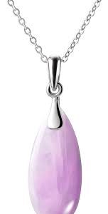 Pendentif Précieuse en Kunzite - Élégance et Sérénité