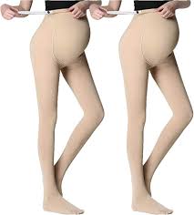 Collant de Maternité LOVELYBOBO en Microfibre Compression