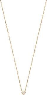 Collier Plaqué Oxyde Zirconium avec Pendentif Élégant