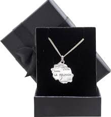 Pendentif Île de La Réunion - Élégance et Culture